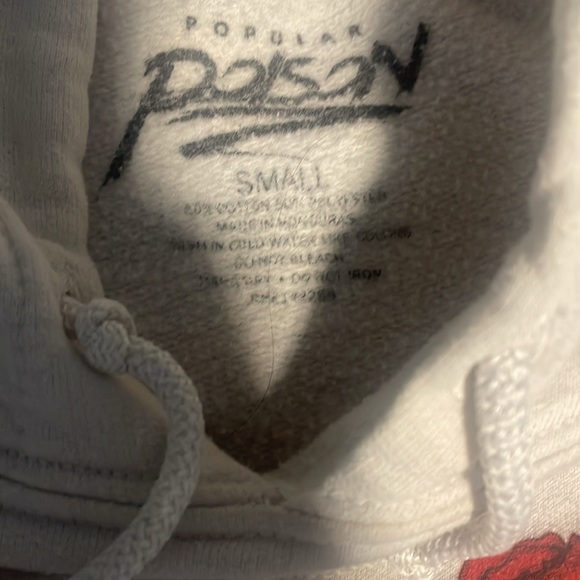 Aesthetic white hoodie🌊 - Picture 3 of 5